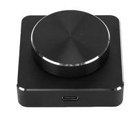 Zunate Bouton de Contrôle du Volume USB, Contrôleur Multimédia USB BT 5.1, Contrôleur de Son Externe Programmable, Haut-Parleur Audio, Ajusteur Multimédia avec Lumière RVB pour PC,