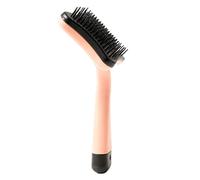 Zunate Brosse pour Animaux de Compagnie, Particules de Massage Autonettoyantes, élimine les Poils Lâches, Peigne de Toilettage pour Chiens et Chats, Conception Ergonomique Sûre pour une Vie Pratique
