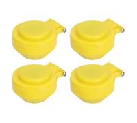 Zunate Buse Antirouille de Remplacement pour Station de Lavage des Yeux, 4 Têtes de Pulvérisation pour Lavage des Yeux en Usine