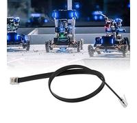 Zunate Câble de Capteur à Tête Double RJ25 6 Broches, 40mm, pour Pièces de Robots Industriels |Fil de Cuivre Pur UL20251 28AWG 2 Pièces