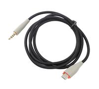 Zunate Câble de Casque de Type C à 3.5mm pour Casque MMX150, qualité Sonore sans Perte, Longueur de 1.2M, Plug and Play (GREY)