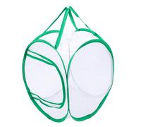 Zunate Cage en Maille Pliable Portable pour Enclos de Chenilles pour l'élevage de Petits Objets Volants, Terrarium à Insectes Respirant avec Fenêtre d'observation, 13,78 X 11,02 X 11,02 Pouces
