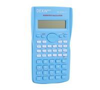 Zunate Calculatrice Scientifique Fonctions Avancées à 12 Chiffres pour Les étudiants, Calculatrice de Fonctions Facile à Utiliser avec Grand écran et Couverture Rigide Coulissante (Bleu Vif)