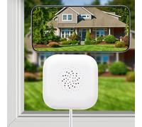 Zunate Caméra de Fenêtre 2K 3MP, Caméra Intérieure avec WiFi Double Bande et Bluetooth, Vision Nocturne Couleur, Détection de Mouvement, Alertes en Temps Réel, Audio Bidirectionnel,