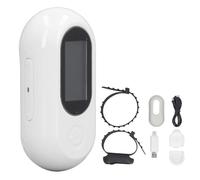 Zunate Caméra pour Collier pour Animaux de Compagnie, Full HD, Grand Angle de 90 Degrés, écran LCD de 0,96 Pouces, Caméra d'action pour Petit Chien et Chat avec Enregistrements Vidéo,