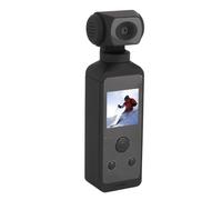 Zunate Caméra Vidéo de Poche 4K, Caméscope Numérique 16 MP 4K 30 Fps, WiFi, écran IPS 1,3, Objectif Rotatif à 270°, Petite Caméra Vlog avec Carte SD 64 Go pour Youtube pour TikTok