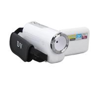 Zunate Caméscope Numérique de Caméra Vidéo HD, Enregistreur de Caméra Vlog Portable 1080P 16MP écran TFT 2 Pouces Zoom Numérique 16X Caméscope DV Prise en Selfie (White)
