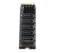 Zunate Carte de Mise à Niveau de la Carte Mémoire de L'adaptateur PCIe M.2 pour Conduire, Fonctionnement Stable, Bouche et Lecture pour OS X, avec