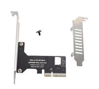 Zunate Carte D'extension PCIe vers Oculink, Adaptateur PCIe 4.0 X4 avec Convertisseur SSD SFF 8612 vers U.2 NVMe pour OS X, Bande Passante 64 Gbit/s, Supports 80 Mm et 120 Mm Inclus.