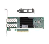 Zunate Carte Réseau PCIe 10 Go, Adaptateur de Serveur Ethernet SFP Unique PCI Express 3.0 X8 avec Puce X710AM1, Virtualisation SR IOV VMDq, pour Serveurs Wins Linux VMware