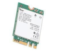 Zunate Carte sans Fil AX210 WiFi 6E, Adaptateur Réseau M.2 2230 NGFF WiFi 6E pour Ordinateur Portable, 5400 Mbps, Tri Bande jusqu'à 6 GHz, MU MIMO, OFDMA, Latence Ultra Faible, Prise en