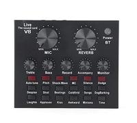 Zunate Carte Son Live avec 112 Effets Sonores, 18 Modes Sonores, 6 Modes d'Effets, 7 Méthodes de Connexion pour Deux Téléphones Mobiles, Ordinateur, Enregistrement, Streaming, Jeux, Conférence,