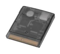 Zunate Cartouche de Jeu, Carte Mémoire Intégrée de 8 Go pour Game Boy Color et Game Boy Advance, Compatible avec les Modèles MBC1, MBC2, MBC3 et MBC5 (Noir transparent)