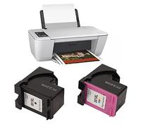 Zunate Cartouche d'impression Couleur et Noire 301XL, Cartouche d'encre de Remplacement en Matériau ABS, avec éponge de Grande capacité, pour Les Séries 4500 4501 4502 4503 4504 4505