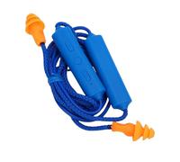 Zunate Casque Bluetooth avec Bouchon d'oreille, écouteurs sans Fil à Réduction de Bruit de 29 DB avec Autonomie de 20 Heures et étanchéité IPX5, pour Le Travail Industriel, la Course à (Blue)