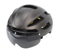Zunate Casque de Vélo de Route MIPS avec LED et Batterie Rechargeable | Circonférence de la tête réglable 65 cm, lumière multimode, pare-vent, batterie intégrée, équipement de sécurité.