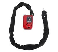 Zunate Chaîne de Verrouillage en Acier au Manganèse 6mm, étanche IP44, | Application Bluetooth, alarme vibrante 110 dB, déverrouillage automatique, alerte de sabotage, entrée sans clé