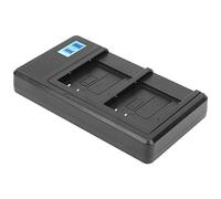 Zunate Chargeur 5V 2A à Double Emplacement avec écran LCD | Chargeur USB portable, état de charge LCD, circuits sécurisés, protection contre les surcharges.