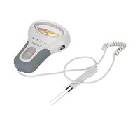 Zunate Chlore et PH-mètre pour Piscines |Testeur de pureté de l'eau avec Sonde, Analyseur Portatif alimenté par Batterie à Grand écran