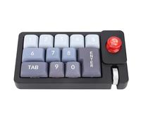 Zunate Clavier de Joystick Macro, Hot Swappable Wired Wired Mechanical Keypad RGB Éclairage Numéro Pad-C Port Macro Pad Pad Multiple Gaming Clavier pour Le Jeu