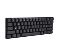 Zunate Clavier Mécanique Filaire, Rétro-éclairage LED 61 Touches Clavier D'ordinateur Filaire Clavier de Machine à écrire Clavier de Jeu, pour Ordinateur Portable Tablet Desktop