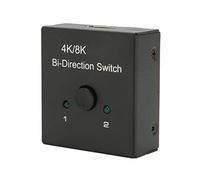 Zunate Commutateur Bidirectionnel 8K 4K HD 40Gbps Plug and Play Splitter pour, Prend en Charge 8K 60Hz, 4K 120Hz