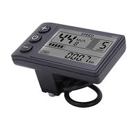Zunate Compteur D'affichage LCD de Cycle électrique S866 avec Grand écran pour Une Utilisation 24V 36V 48V, Facile à Installer et Durable