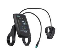 Zunate Compteur D'affichage LCD pour Vélo électrique, Capteur D'odomètre de Compteur de Vitesse ABS avec écran Multifonctionnel pour Le Réglage de L'assistance au Niveau de la