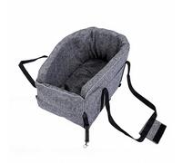 Zunate Console de Siège de Voiture pour Animaux de Compagnie, Ajustement Universel, Attaches Robustes, Lit de Transport de Voiture pour Chiot Durable, Idéal pour Les Visites chez Le Vétérinaire,