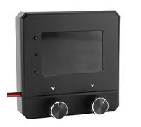 Zunate Contrôleur de Vitesse du Ventilateur de Pompe TSQ-SLTS pour 6 Ventilateur + 1 Pompe, 12V-24V avec Manuel D'écran de Données Intelligent Regulseur de Vitesse électronique PC