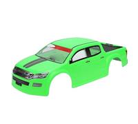 Zunate Coque Universelle de Carrosserie de Camion RC 1/10, Ajustement Précis, Coque de Voiture RC Légère en PVC pour Empattement de 26 Cm, Motif Clair pour Un Look Attrayant, Matériau PVC (Green)