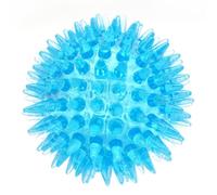 Zunate Coucou Jouet Balle à Picots pour Chiens Petits Moyens Grands (Blue) | Jeu à mâcher gonflable, nettoyage des dents amusant, jeu de récupération interactif, ballon d\'exercice pour animaux de