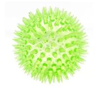Zunate Coucou Jouet Balle à Picots pour Chiens Petits Moyens Grands (Green) | Jeu à mâcher gonflable, nettoyage des dents amusant, jeu de récupération interactif, ballon d\'exercice pour animaux de