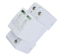 Zunate Dispositif de Protection Contre Les Surtensions 2P Parafoudre Photovoltaïque DC 1000 V Protecteur Basse Tension 40KA avec Coque Ignifuge PC pour Système de Panneaux Solaires (2P40KA)