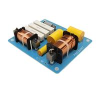Zunate Diviseur de Fréquence Professionnel 2 Voies 800 W Maximum pour Haut-Parleur de Conférence sur Scène Extérieure, Filtre croisé de Haut-Parleur avec Résistance de Film en Aluminium Haute