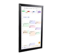 Zunate Écran Tactile 21,5 Pouces Cadran Numérique Intelligent pour | Stockage 32 Go, synchronisation WiFi, conception de support mural, affichage météo, cadre photo, tableau des tâches, vues