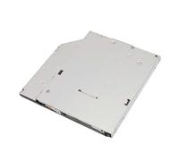 Zunate Enregistreur de CD DVD de Remplacement, Lecteur de Graveur de CD DVD Série SATA Slim pour Ordinateur Portable, Lecteur de Graveur de CD DVD en Alliage D'aluminium (9,5 mm)
