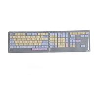 Zunate Ensemble de Touches PBT, Version Anglaise Sheep Ice 133 Touches XDA Height Heat PBT Theme Keyboard Keycap pour 61 64 68 72 82 84 87 104 108 Touches Claviers Mécaniques