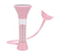 Zunate Entraîneur de Respiration Profonde Réglable PP pour l'amélioration de la capacité de Contrôle de la Respiration Haltère de Renforcement des Muscles Respiratoires (PINK)
