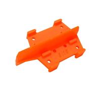 Zunate Entretoise de Terrasse pour Outil d'espacement de Planches de Terrasse en Bois Dur Composite PVC traité Sous Pression, Outil d'espacement de en Plastique Orange pour des Espaces Uniformes