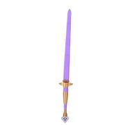 Zunate Épée Accessoire de Cosplay, Réalisme imprimé en 3D Exquis pour Les Conventions de Bandes Dessinées, Construction en PLA Violet pour Les Amateurs de Festivals (avec des Runes)
