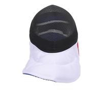 Zunate Équipement de Protection pour Clôture, Maille en Acier au Carbone, Résistant aux Coups de Couteau, Feuille Respirante, Casque D'entraînement Epee pour Les Compétitions (M)
