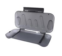 Zunate Étui de Protection Fin de Voyage pour 2 Personnes, Coque Rigide Résistante aux Chocs et aux Rayures avec Lignes Géométriques, Panneau fumé Mat, Coque Rigide Portable, Sac de (Black)