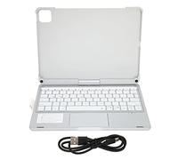 Zunate Étui pour Clavier à pavé Tactile Rotatif à 360° avec rétroéclairage RVB, Conception de Support à clapet, charnières intégrées, Housse de Protection pour Tablette 10,9 Pouces 11 Pouces