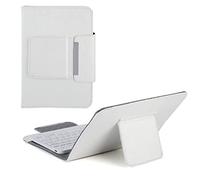 Zunate Étui pour Clavier pour Clavier BT 7 Pouces, Housse de Protection en Cuir PU pour Téléphones Portables de Téléphone Intelligent (Le Clavier n'est Pas Inclus) (#2)
