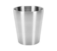 Zunate Gourde en Acier Inoxydable 300ml Double Paroi Isolée | Gobelet isolé pour boissons chaudes et froides, tasse de camping, utilisation de bureau, tasse de boisson en métal, idée