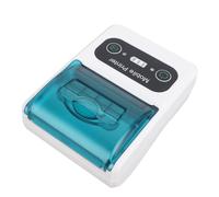 Zunate Imprimante Thermique de Reçus Bluetooth, Petite Imprimante Thermique USB 58 Mm avec Lame Dentée, Prise en Charge D'Android et de Type C, pour Bureau, Magasin de Détail,