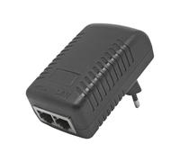 Zunate Injecteur mural POE 48 V 0,5 A, bloc d'alimentation et adaptateur en un pour téléphones IP/caméras/AP, triple protection (UE)