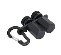 Zunate Jauge d'escalier en Aluminium Hexagonale Plate avec Vis à Oreilles |Pour Encadrer la Disposition des Chevrons Carrés et le Travail du Bois (BLACK)