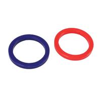 Zunate Joint de Culasse de Groupe pour Machine à café Série 9, Kit de Bague d'étanchéité Universelle en Silicone, Joint de Remplacement Bleu et Rouge de qualité Alimentaire